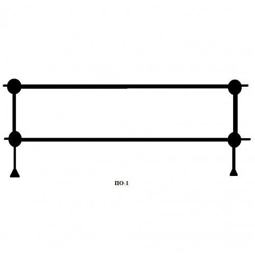 Перильные ограждения ПО-1